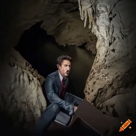 box of scrap metal|tony stark in cave.